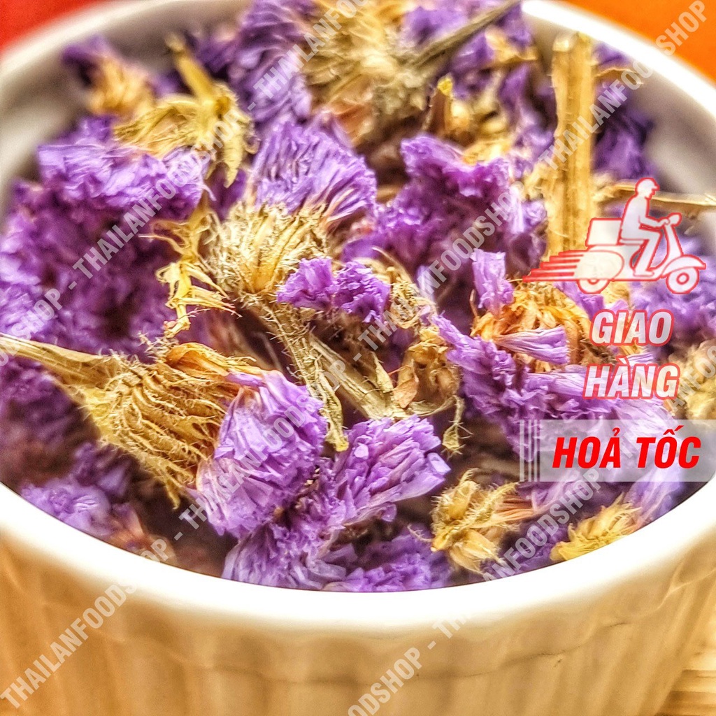 Trà Hoa Lưu Ly ( Hoa Forget Me Not - Hoa Salem Khô Tím ) - Lon 100Gr