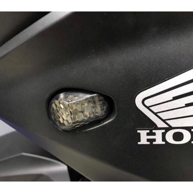 Đèn xi nhan Hidu led con bọ con rùa màu vàng cam cho xe Winner X trước sau exciter 150 Vario MSX CBR moto PKL