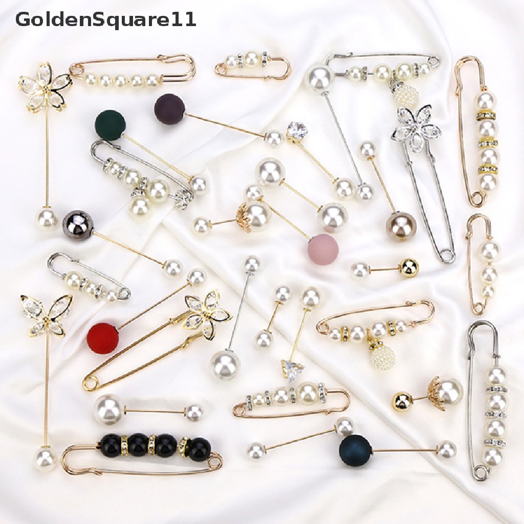 Ghim Cài Áo Hình Số 11 Đính Ngọc Trai Xinh Xắn