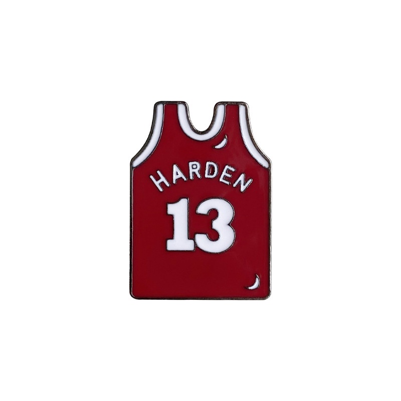 Ghim Cài Áo Kim Loại Hình Quả Bóng Rổ / Hành Tinh Cá Tính Dành Cho Cặp Đôi