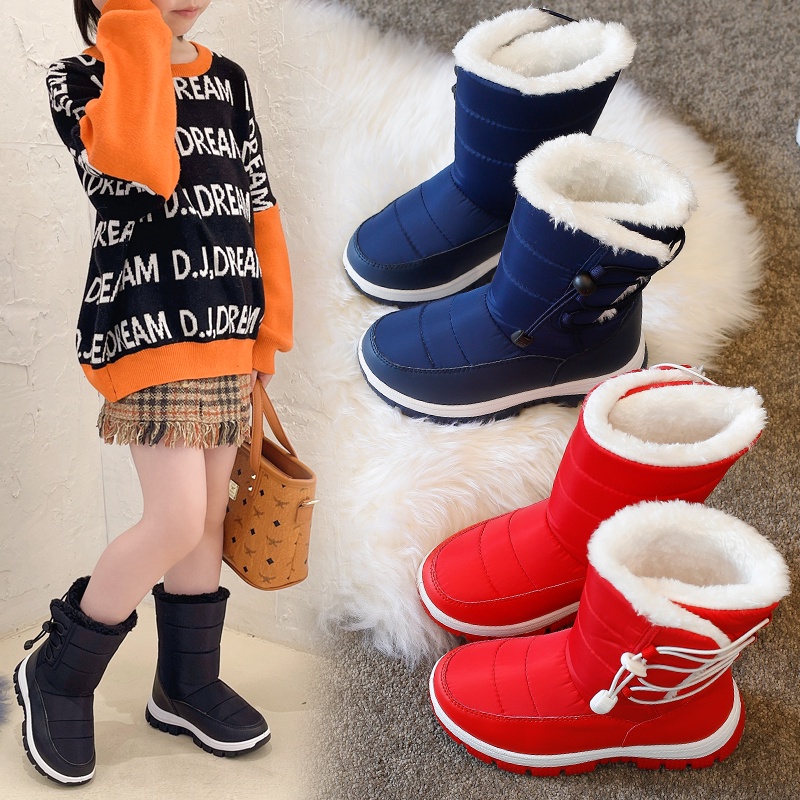 Hàng Có Sẵn Giày Bốt Cotton Lông Cừu Đi Tuyết Mùa Đông Cổ Điển Lót Lông Cừu-Fleece-Fleece-Fleece-Fleece-Fleece-Fleece-Fleece-Fleece-Fleece-Fleece-Fleece-Flee