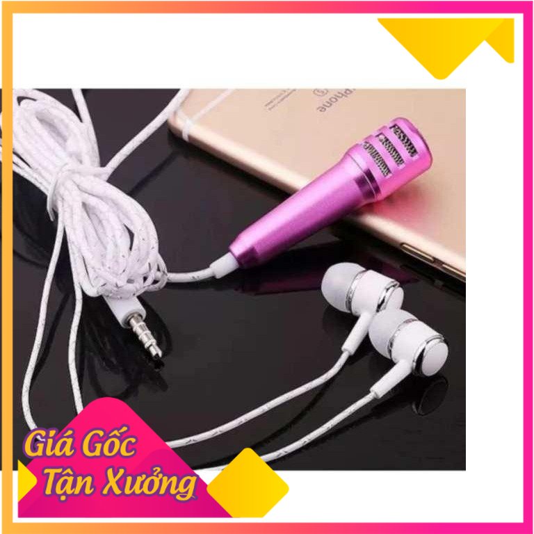 Micro mini hát Karaoke trên điện thoại (shop_giahuong)