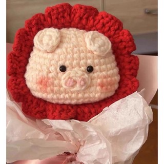 Hoa len heo to handmade