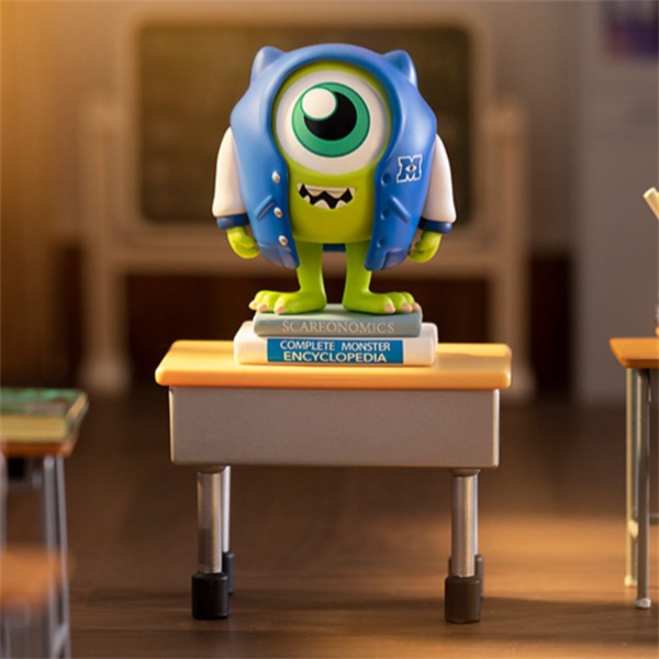 ★Hgtoys★  [] Búp Bê Popmart Disney Monsters University OK Brotherhood Series Mystery Hộp Quà Tặng Trang Trí Thời Thượng