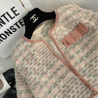 SET ÁO CROP DẠ VIỀN + CHÂN VÁY 🖤