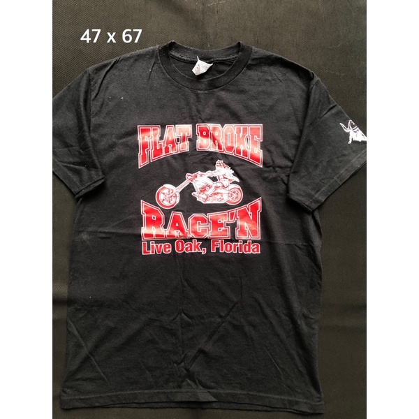 Áo thun tay ngắn form unisex, hàng 2hand, phong cách năng động.