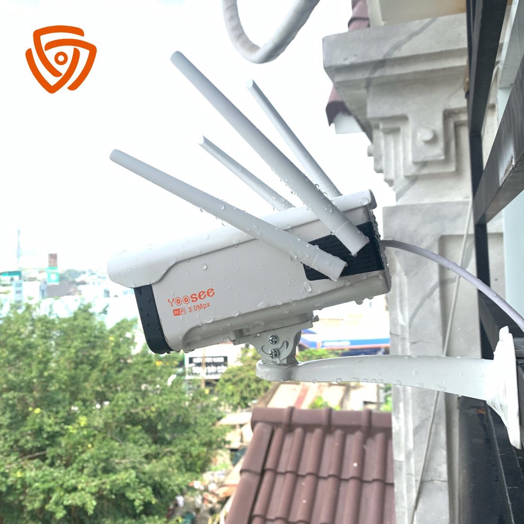 CAMERA NGOÀI TRỜI 1080P. 6LED CÓ MÀU BAN ĐÊM.