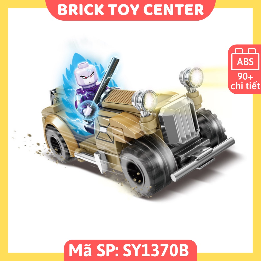 Mô hình lắp ráp nhân vật Dragon Ball 7 viên ngọc rồng Son Goku Vegheta Krillin đồ chơi xếp hình giá rẻ