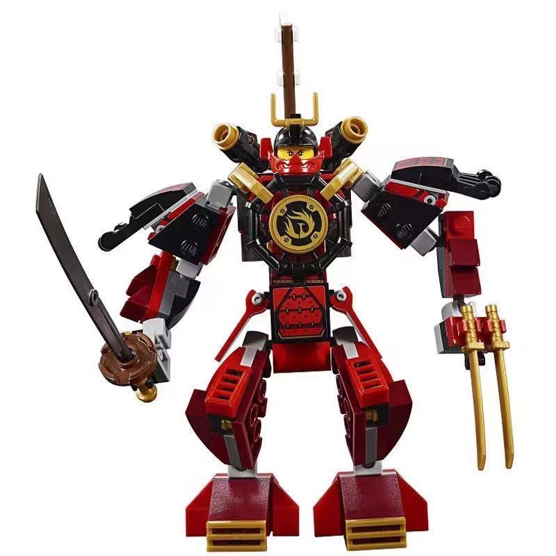Đồ Chơi Lắp Ráp Rô Bốt Ninja X Samurai Độc Đáo