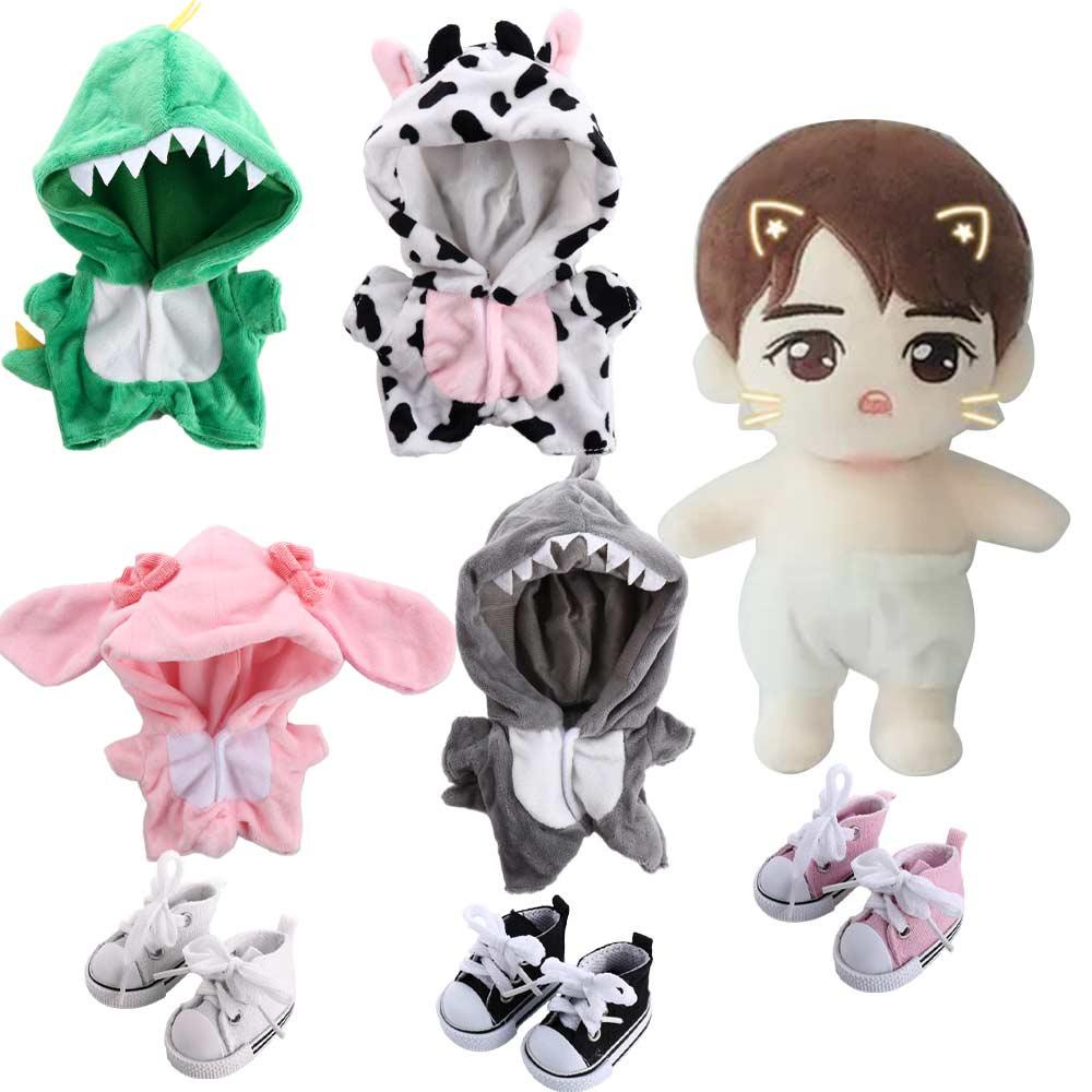 Búp Bê Nhồi Bông 20cm Hình Động Vật Hoạt Hình Dễ Thương