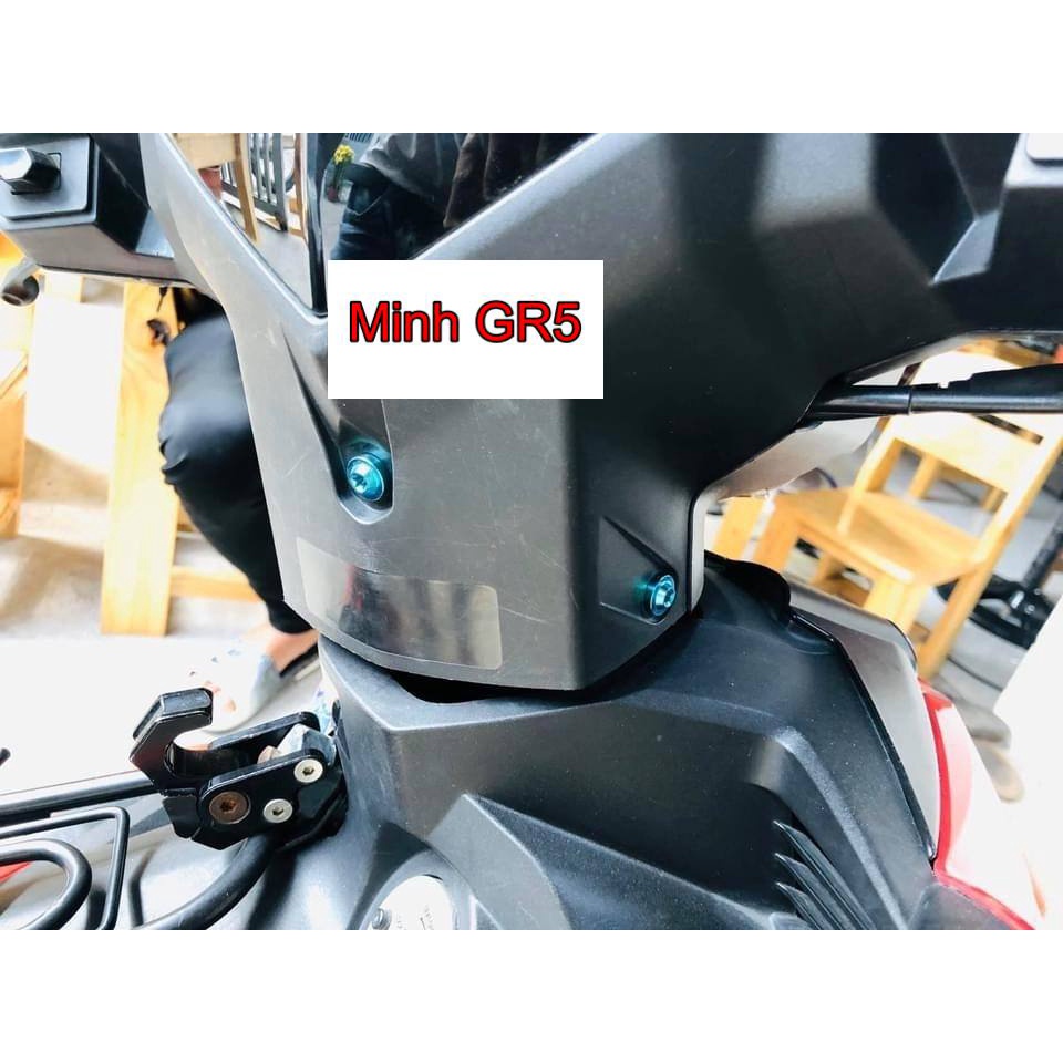 COMBO Bộ 6 Con Ốc Titan Gr5 Dàn đầu+Baga Exciter 150