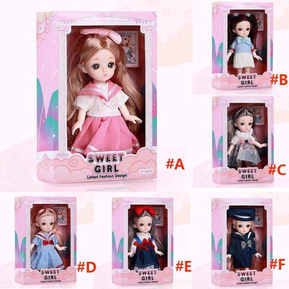 Búp Bê BJD 1 / 12 Có Khớp Nối Chuyển Động Thời Trang Đáng Yêu