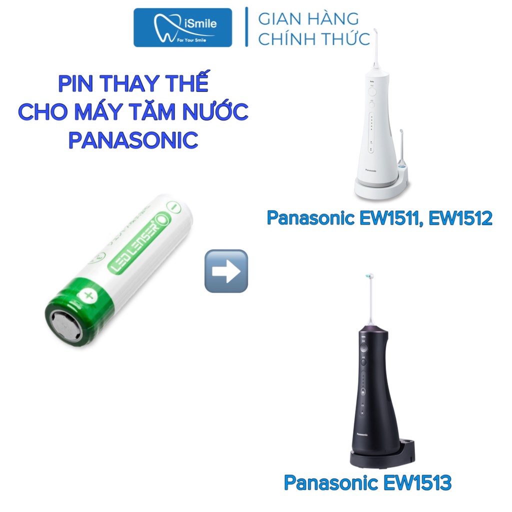 Pin Thay Thế Cho Máy Tăm Nước Panasonic EW1511, EW1512, EW1513