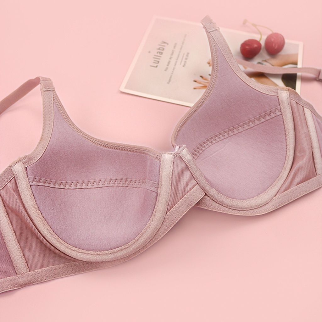 Áo Lót Nữ Trơn Đệm Mỏng Có Gọng Nâng Ngực Luperi LUAL880