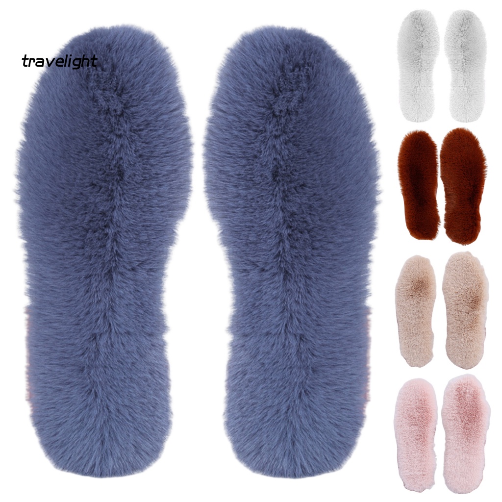 (Travelight) 1 Cặp Đế Lót Giày Giữ Ấm Mềm Mại Linh Hoạt