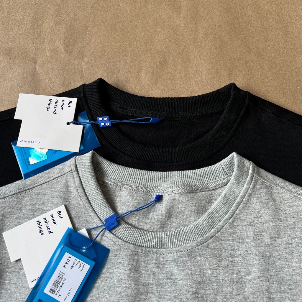 Spot ADER 2022 new cartoon character printed embroidered round neck sweater men's and women's fashion brand