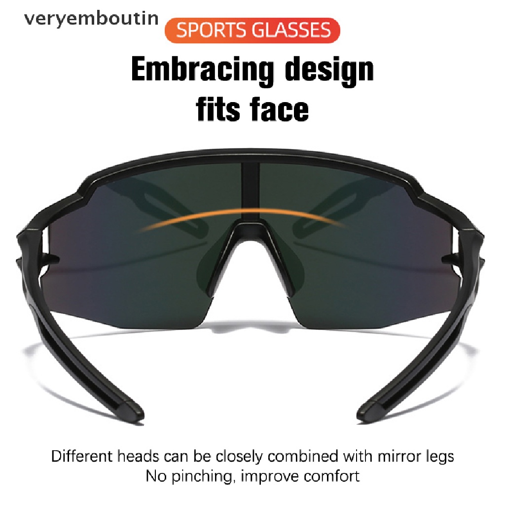 Kính Mát Bảo Vệ Mắt Chống Tia UV Khi Đạp Xe / Leo Núi / Câu Cá Ngoài Trời Cho Nam Và Nữ