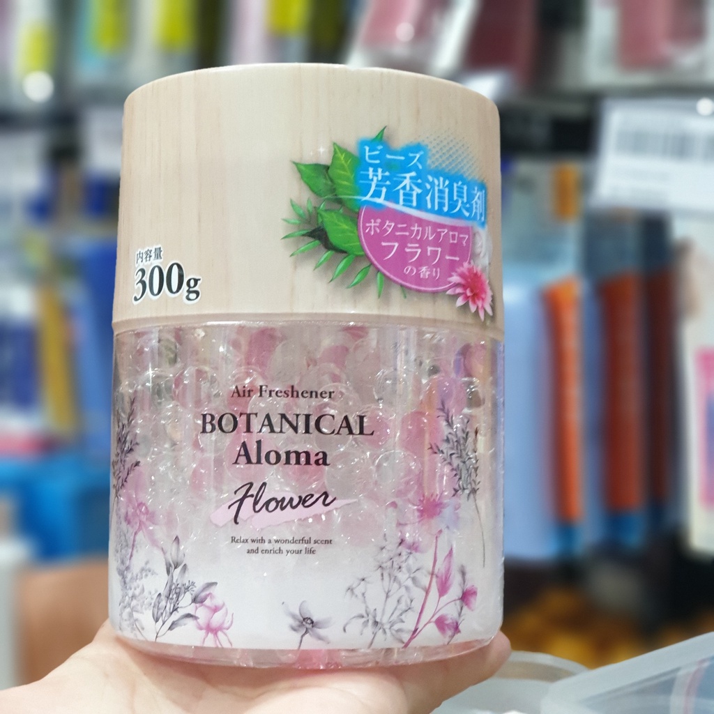Hộp khử mùi, thơm phòng BOTANICAL ALOMA [300g] Sáp thơm phòng Nhật Bản - ePharmacy