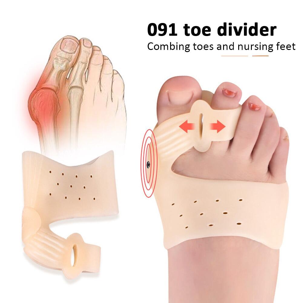 1 Cặp Dụng Cụ Tách Ngón Chân Dụng Cụ Điều Chỉnh Xương Khớp Ngón Chân Cái Dụng Cụ Chỉnh Vẹo Ngón Chân Cái Dụng Cụ Chăm Sóc Bàn Chân