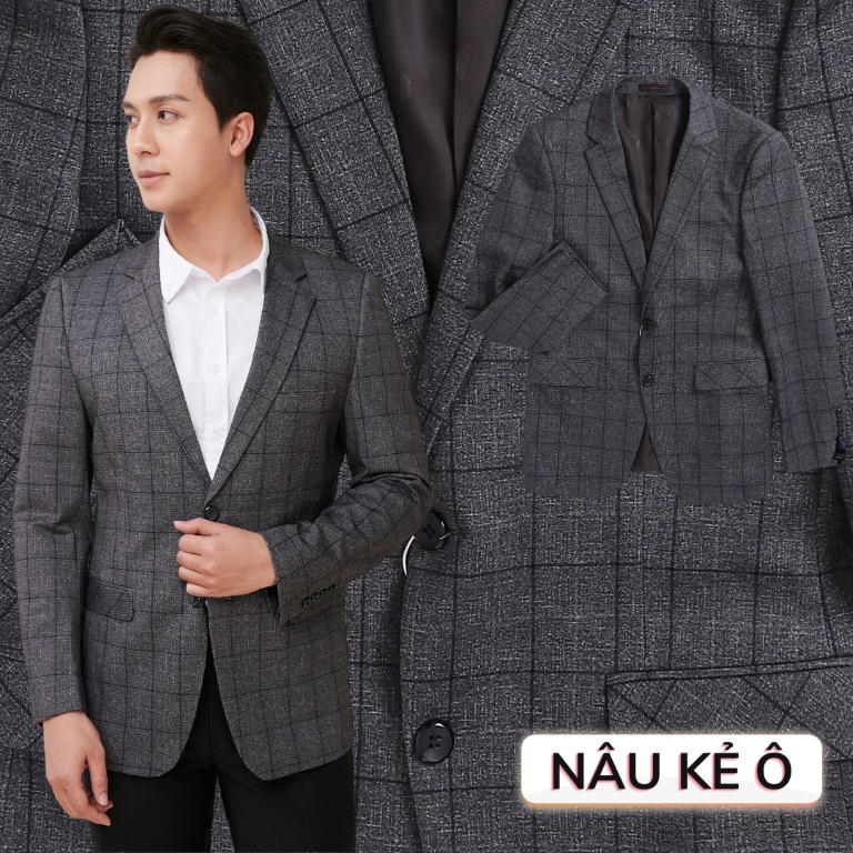 Áo vest nam công sở Hàn Quốc DARNELL Blazer slimfit chất liệu cao cấp sang trọng DN1270