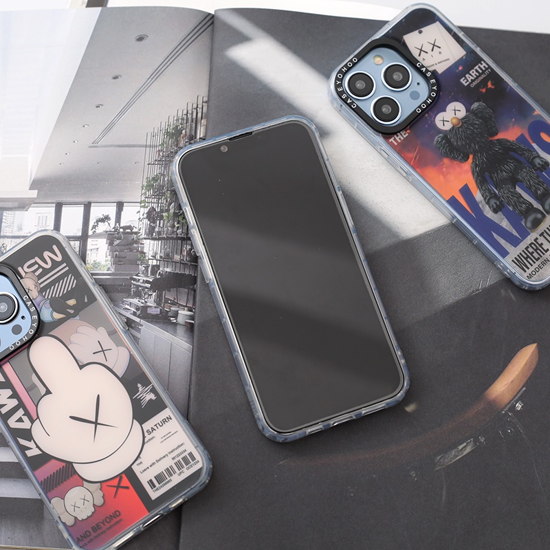 Ốp Điện Thoại imd Cứng In Hình kaws sesame street Cho iphone 15 / 14 / 13 / 12 pro max / 13pro / 12pro / 12 / 11 / 11 pro max