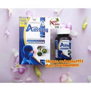 AN XOANG PLUS chiết xuất ké đầu ngựa giúp giảm đau nhức do viêm xoang - Hộp 30 viên