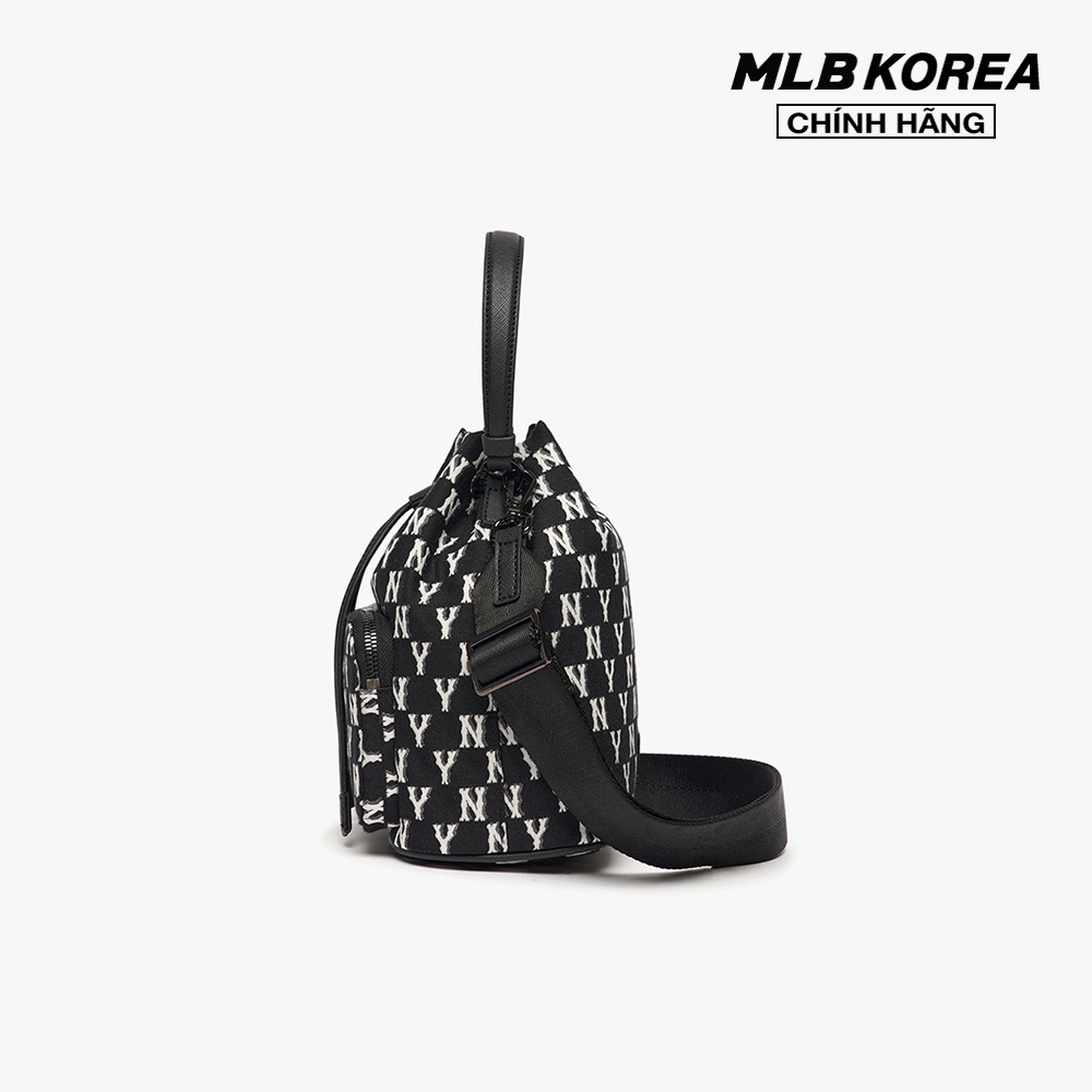 MLB - Túi rút dây Monogram Jacquard Bucket 3ABMS012N-50BKS