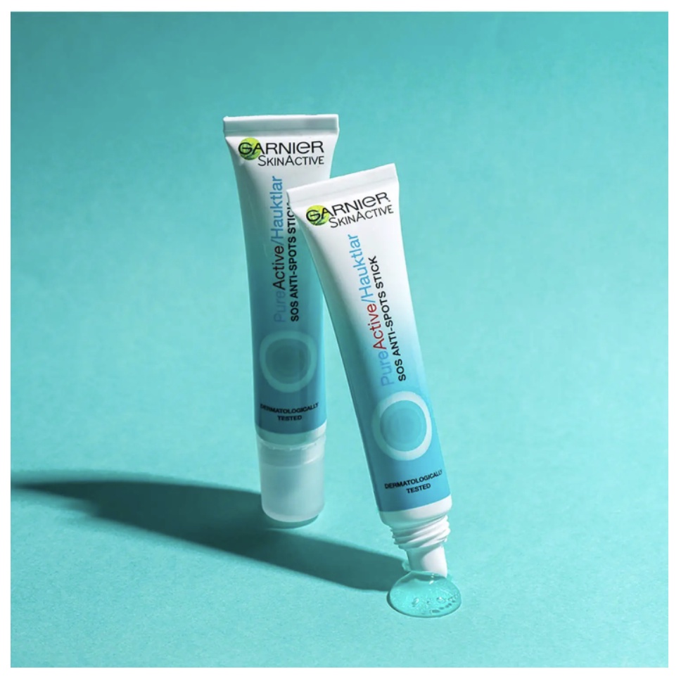 Bút Gel chấm mụn #Ganier Hautklar Aktiv Anti-Pickel Stift S.O.S
