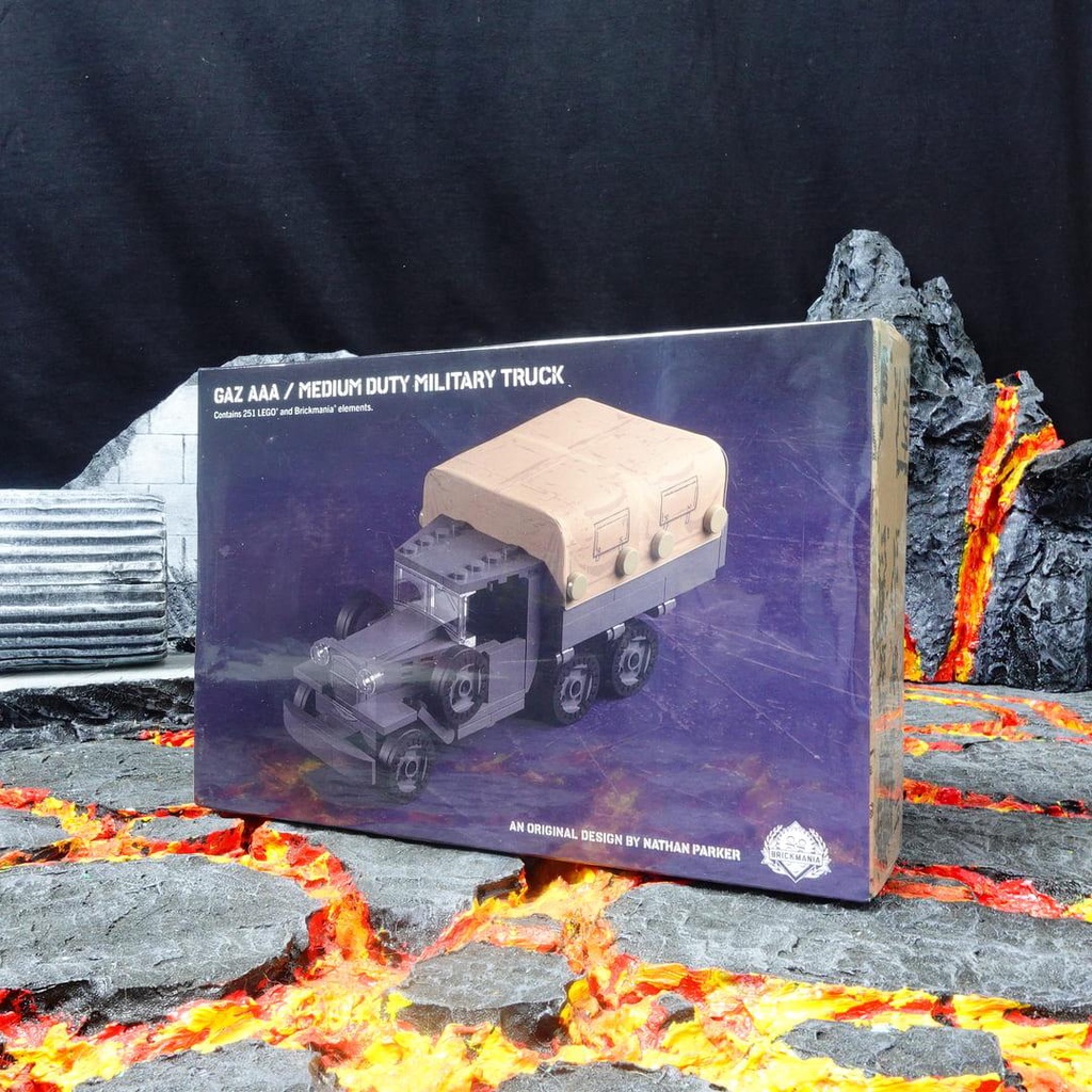 Mô hình lắp ráp Gaz AAA Medium Duty Military Truck LGBKM09