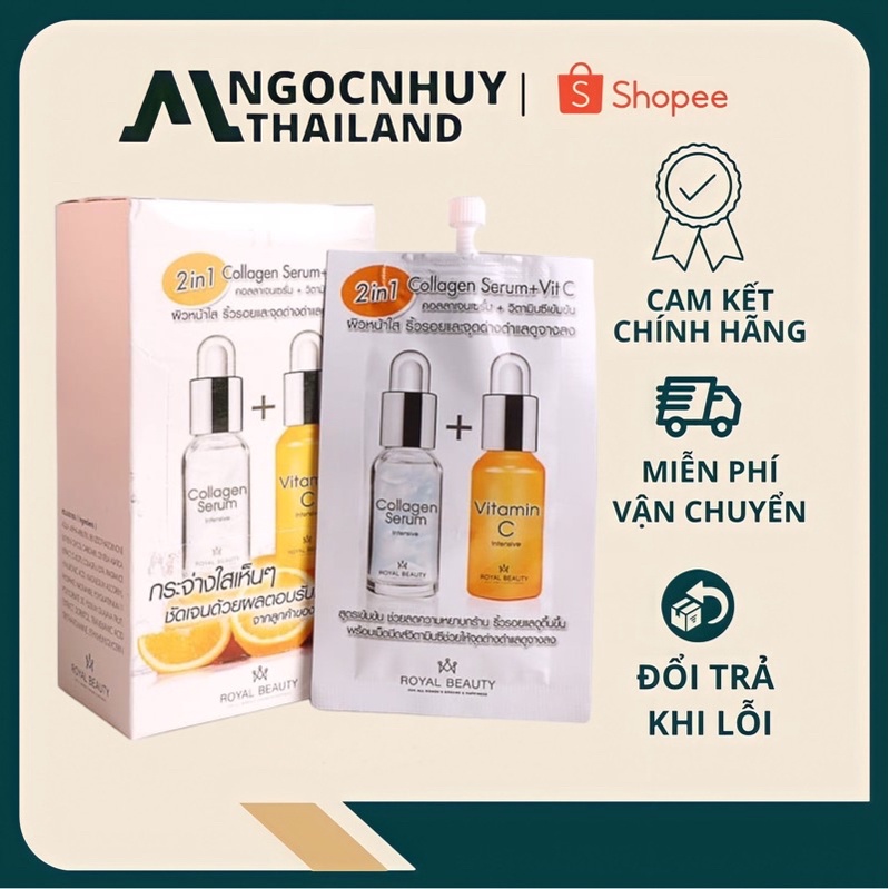Serum Collagen Vitc Làm Sáng Da Mờ Thâm Thái Lan