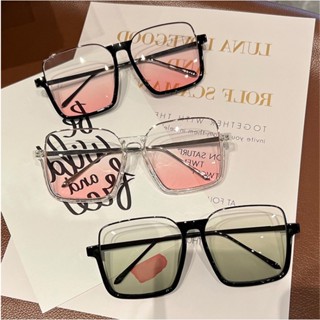 Kính Mát Gọng Lớn Đính Phấn Má Hồng Phong Cách Vintage Hợp Thời Trang Cho Nữ