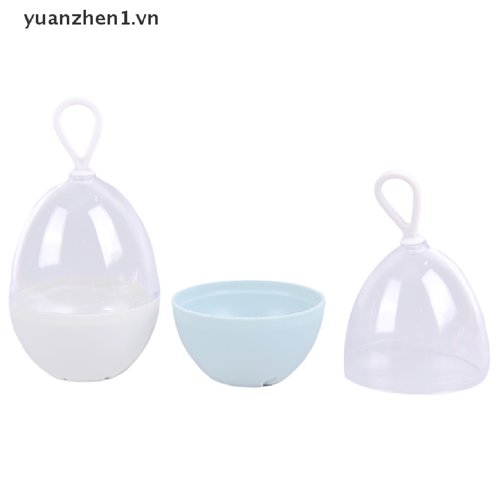 Hộp Đựng Mút Trang Điểm Hình Trứng Thoáng Khí Chống Ẩm Mốc
