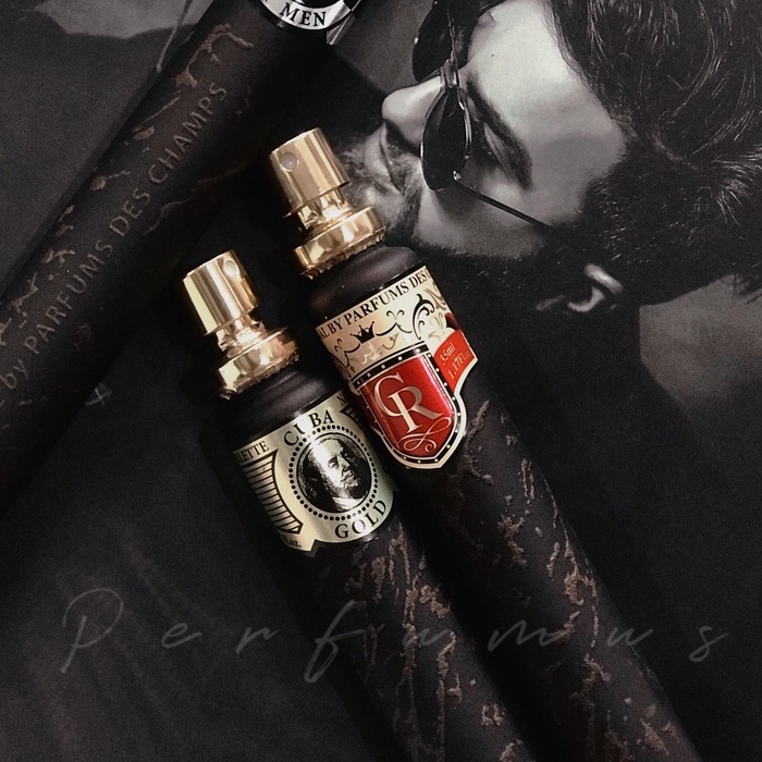 2 Chai Nước hoa NAM Cuba GOLD & ROYAL chính hãng Pháp 35ml - Mùi gỗ lôi cuốn,quyến rũ,thơm lâu