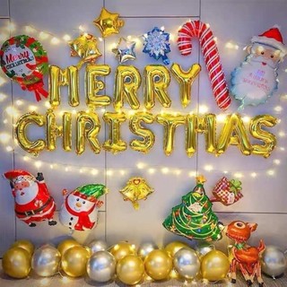 Bộ 14 Chữ MERRY CHRISTMAS (Giáng Sinh)