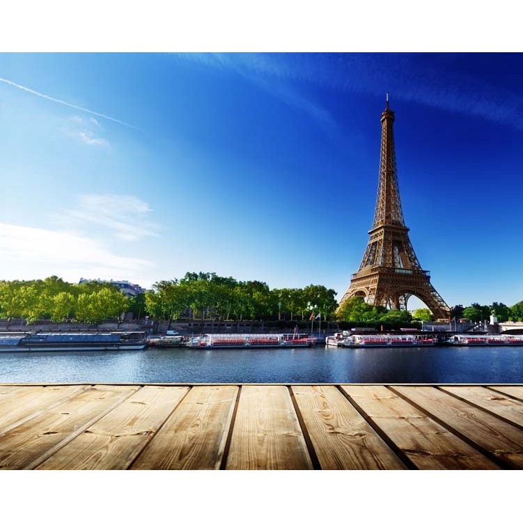 Tranh Dán Tường Thành Phố Đẹp Lung Linh, Phù hợp treo nhiều không gian khác nhau