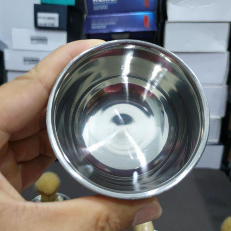 Chén Đựng Kem Cạo Râu Inox 304, Chén Inox 304 Đựng Kem Cạo Râu.