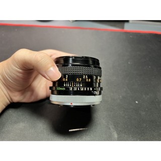 Lens canon fd 50 mm f1.8 s.c siêu đẹp