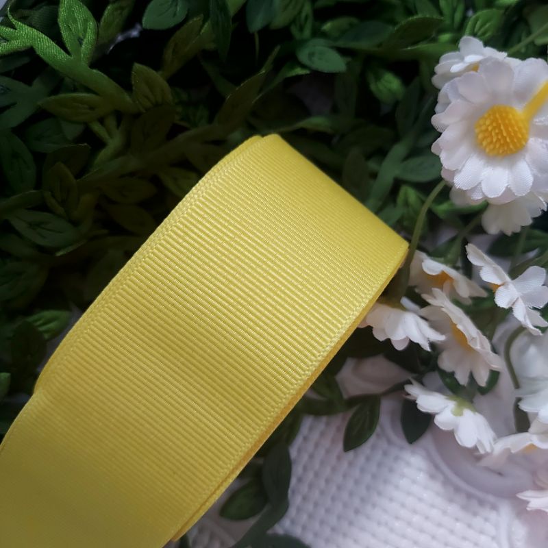 Ruy băng gân ,nguyên liệu handmade, size 3.8cm .