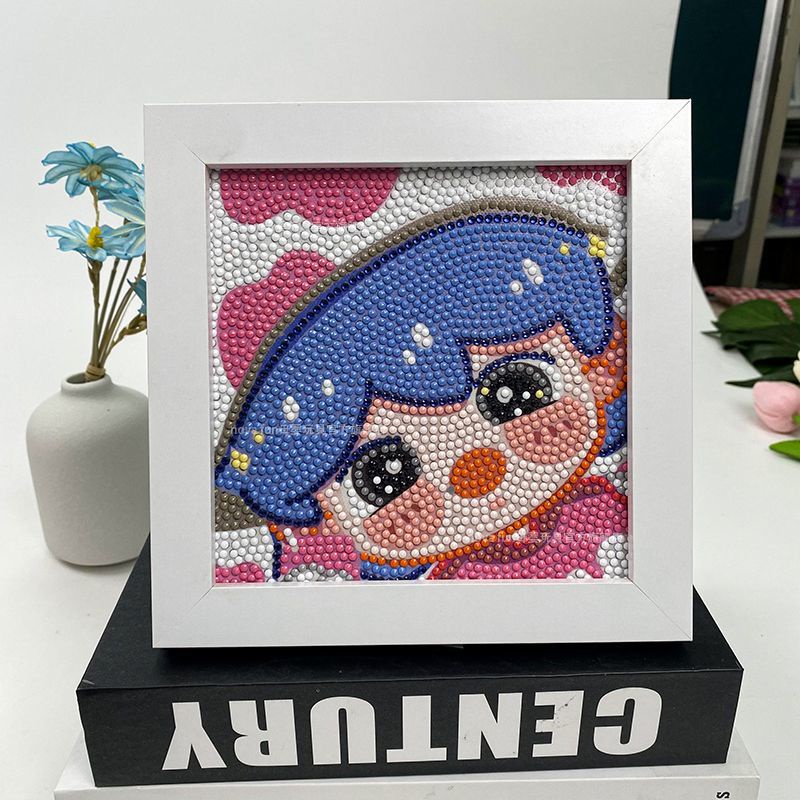 Bộ Tranh Đính Đá Tự Làm Thủ Công Dành Cho Bạn Gái / Bạn Gái