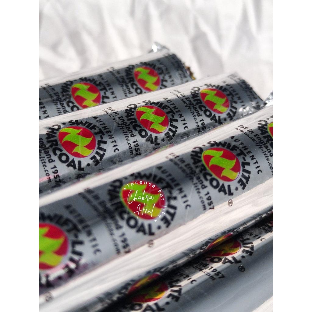 Viên Than Đốt Swift - Lite Trầm, Thảo mộc, Palo Santo l Chakra Heal Incense