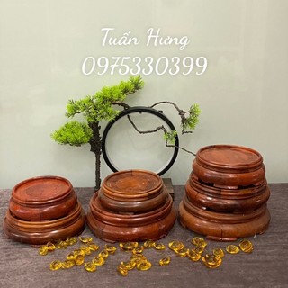 Đế gỗ tròn đế gỗ hương kê bát hương