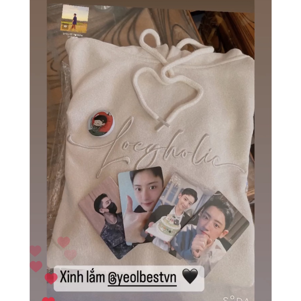 ÁO HOODIE THU ĐÔNG LOEYHOLIC FORM RỘNG BO CHUN
