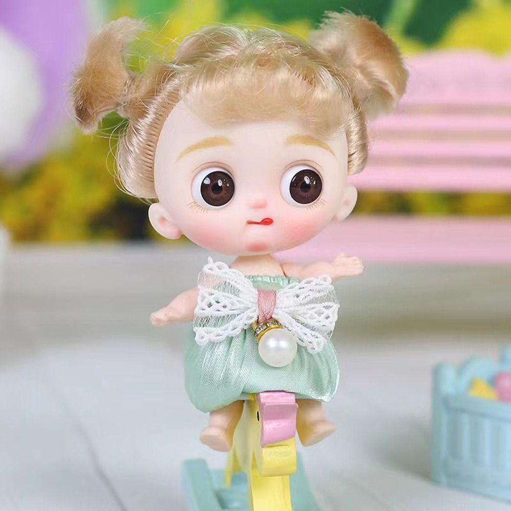 IVORY Mô Hình Búp Bê Công Chúa BJD Ob11 Mặc Đầm Có Khớp Cử Động Tinh Tế Làm Quà Tặng Sinh Nhật Cho Bé Gái