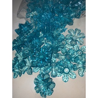 hoa pha lê 6 cánh đúc( 100 gram)