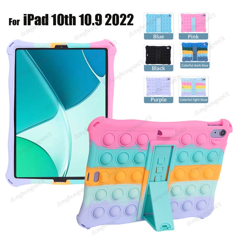 Ốp Máy Tính Bảng Silicon Mềm Hình Đồ Chơi Trẻ Em Pop Cho iPad 10 10th Gen 2022 10.9 inch A2757 A2777
