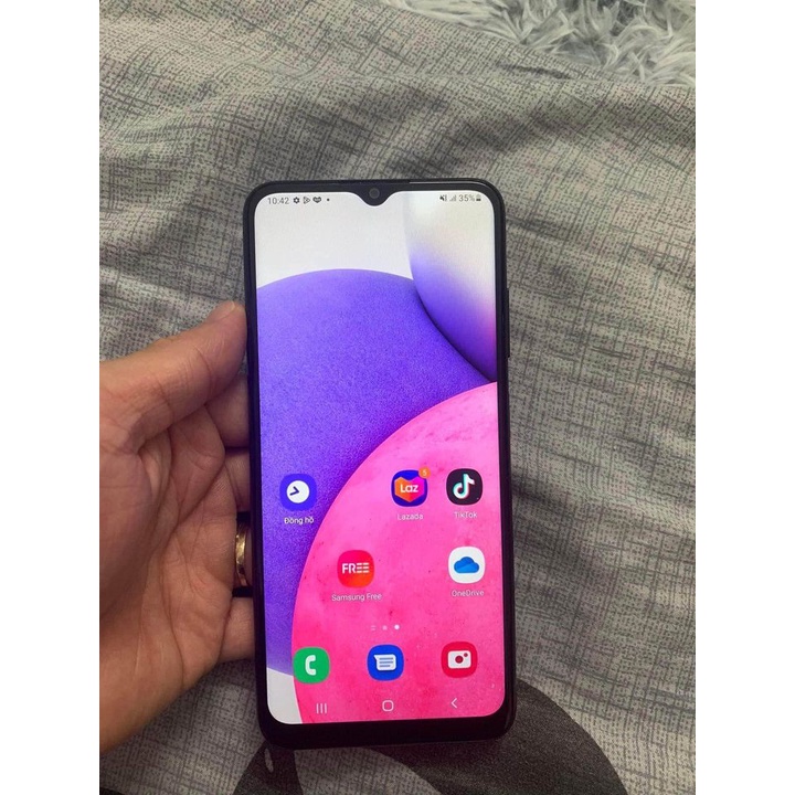 Điện thoại Samsung Galaxy A03s Ram 4gb Màn hình 6.5" pin 5000 mAh. Bảo hành 12 tháng. Lỗi 1 đổi 1 trong 30 ngày đầu tiên