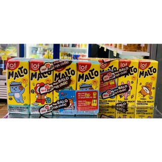 Sữa lúa mạch Malto Lof Kun lốc 4 hộp x 180ml