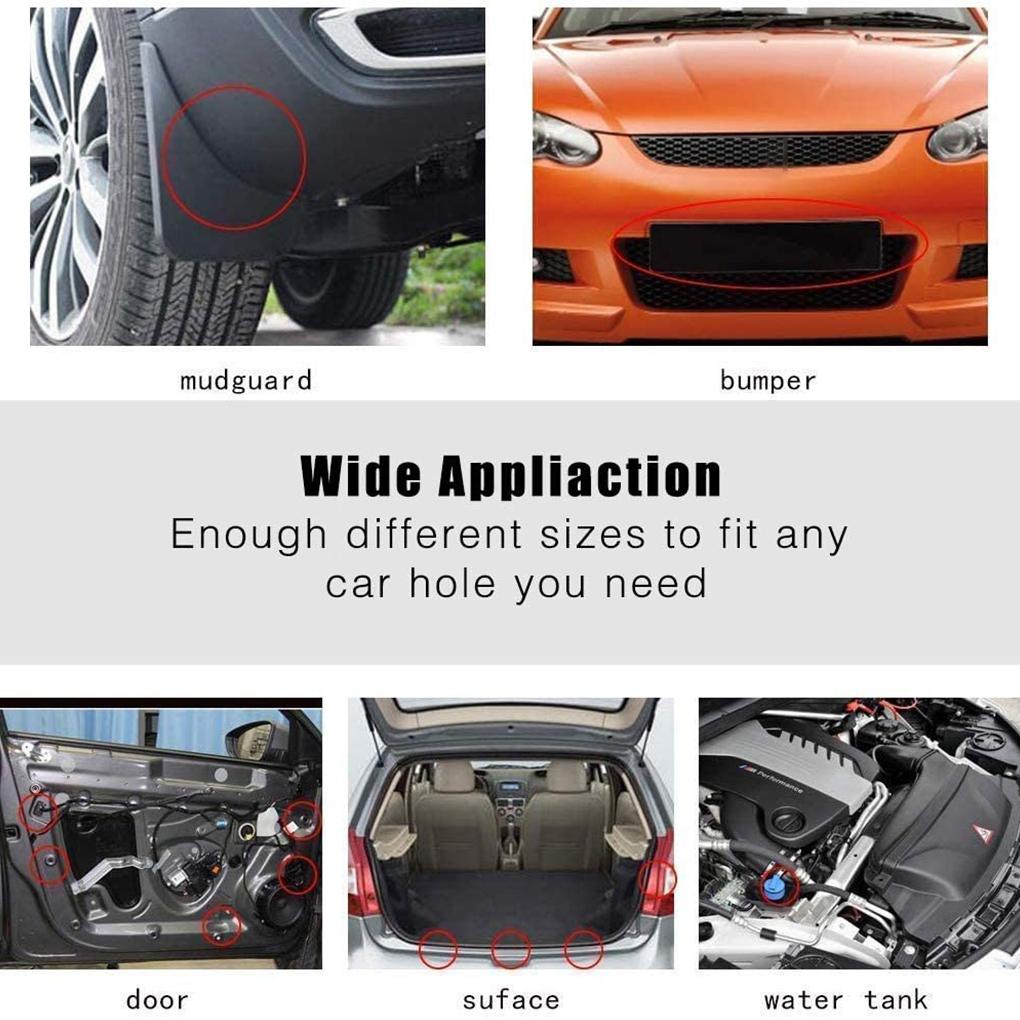 FENDER Set 210 Đinh Tán Nhựa Phụ Tùng Cho Xe Ô Tô