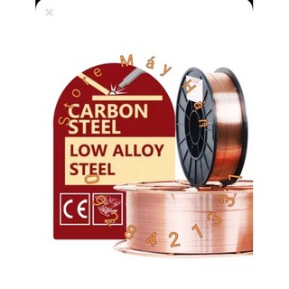 Dây hàn mig loai 0.8/1.0/0.9 cuộn 5kg dùng khí - Vật Tư Tiêu Hao Máy Hàn Mig