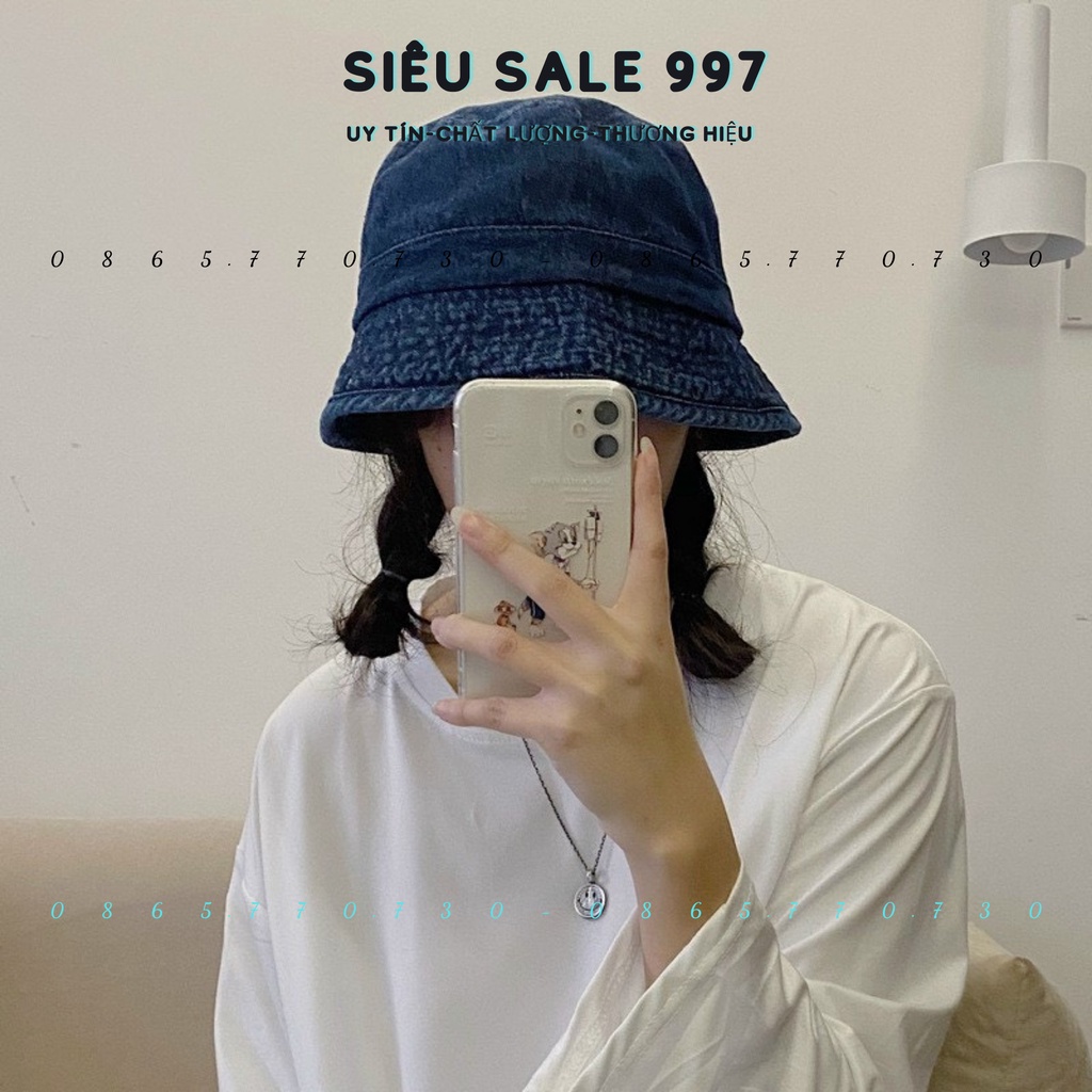 NÓN VÀNH JEAN TRƠN QC DÀNH ĐƯỢC CẢ NAM VÀ NỮ PHONG CÁCH THỜI TRANG